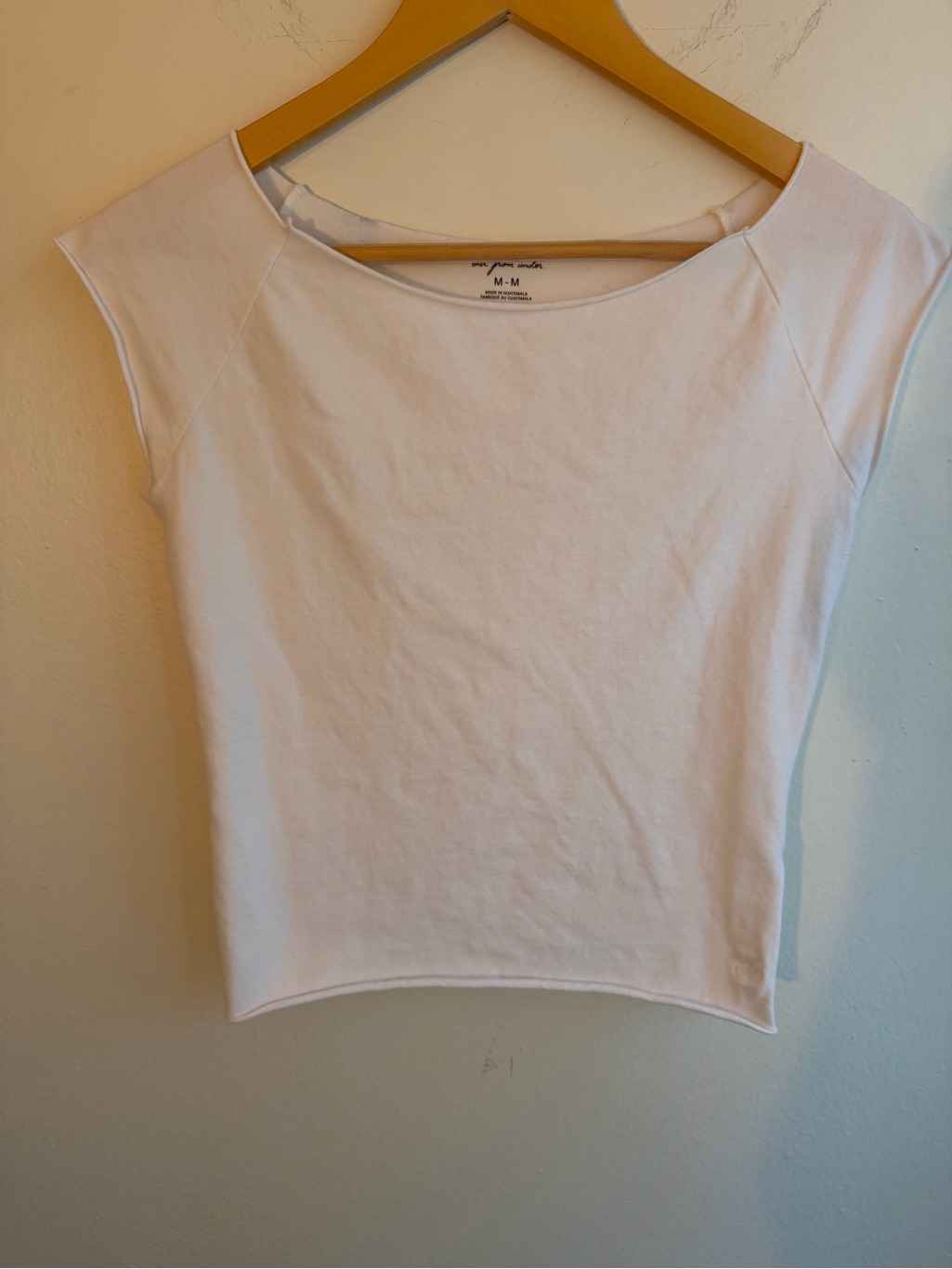 Urban Outfitters White Off-The-Shoulder Top